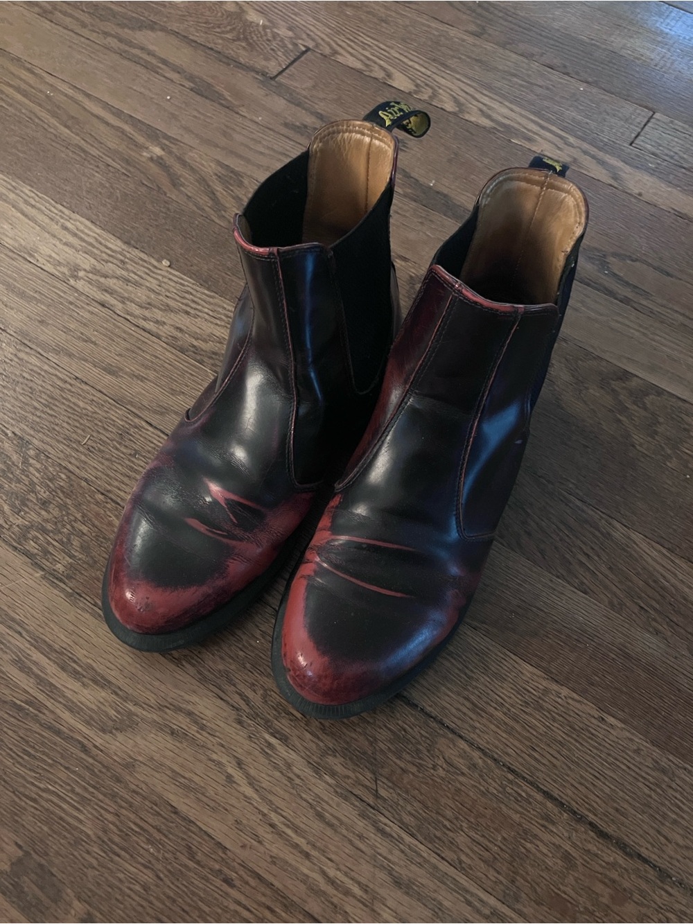 Flora Chelsea boots.
